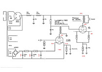 Single-Ended Power-Amp with 112A/45 - Electronic Schematic